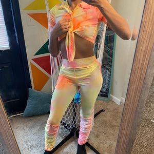 See-Thru Two Piece Beach Set